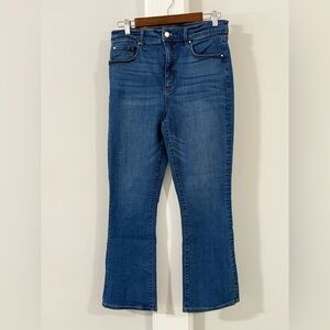 Ann Taylor Cropped Boot Jeans, Size 12